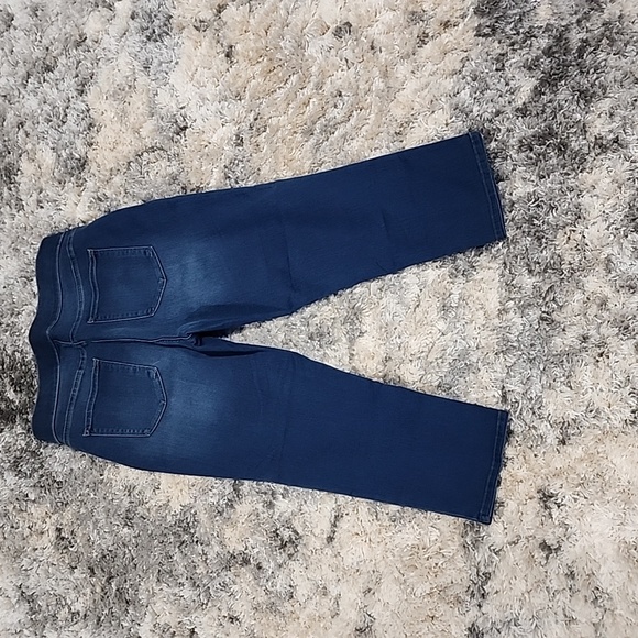 SONOMA WOMEN'S CAPRI PANTS JEANS SIZE 14 BLUE - Picture 2 of 11